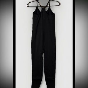 PINK Victoria's Secret Black Jumpsuit Bodysuit Active - Medium